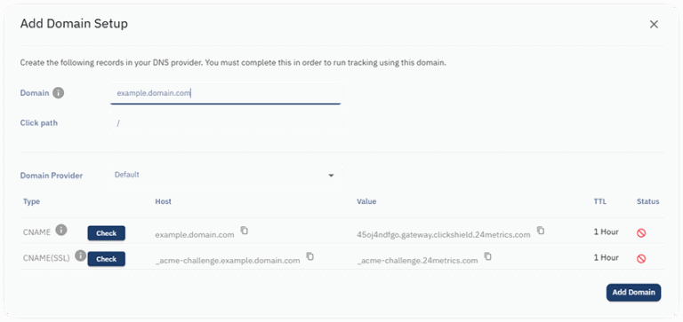 domain dns records